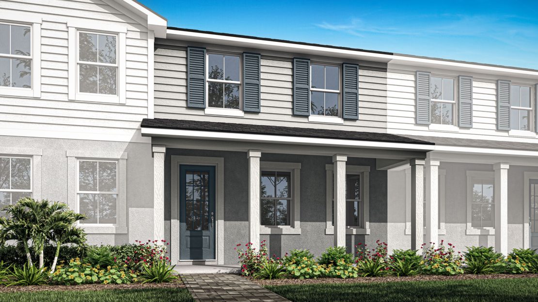 Townhomes floorplan Meadowlark Landing