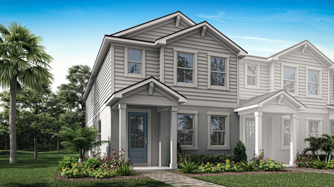 Townhomes floorplan Meadowlark Landing