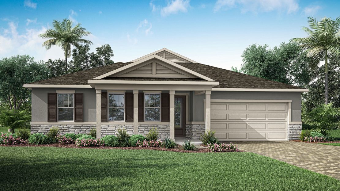 Townhomes floorplan Meadowlark Landing