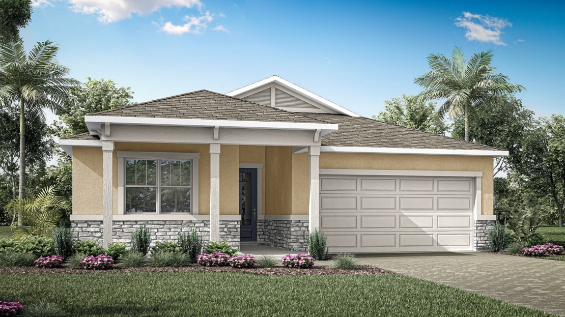 Talbot Exterior floorplan Meridian Parks