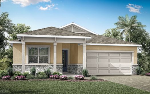 Talbot Exterior floorplan Meridian Parks