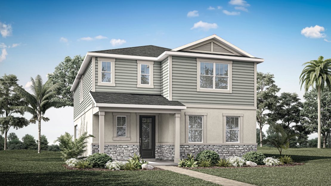 Windley Exterior floorplan Meridian Parks