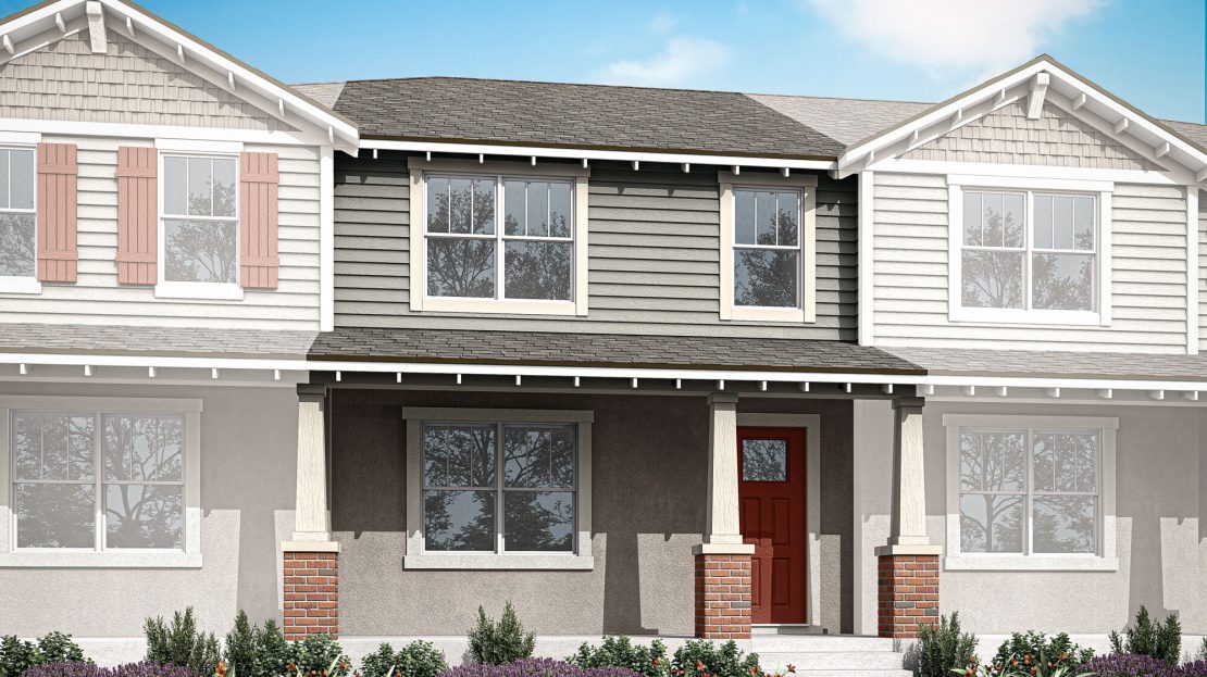 Townhomes floorplan Rainwood
