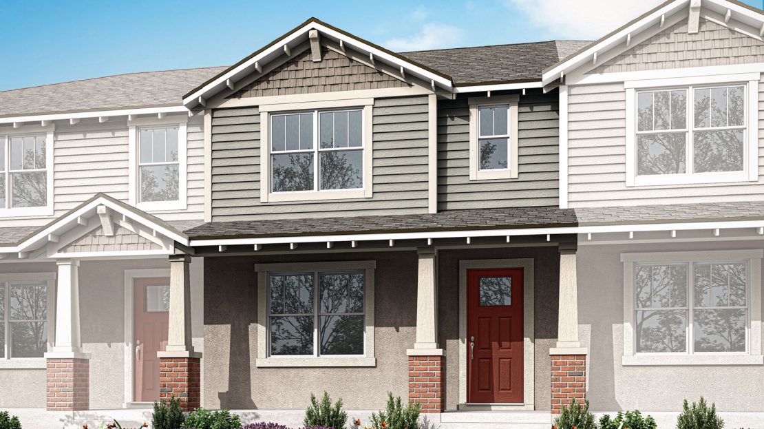 Townhomes floorplan Rainwood