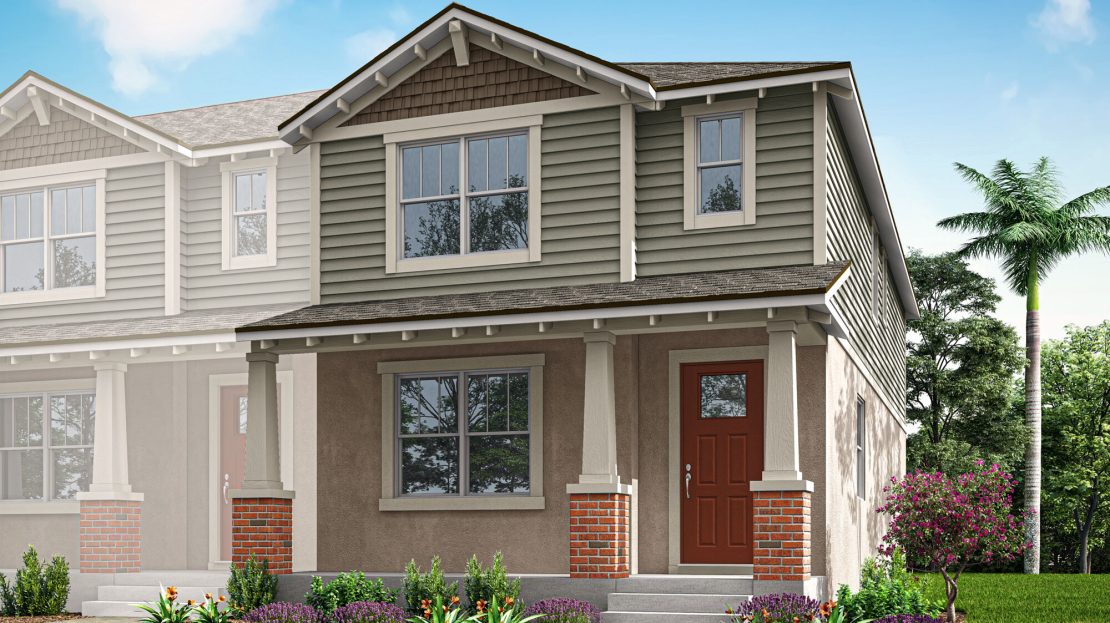 Townhomes floorplan Rainwood