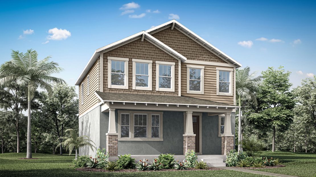 Townhomes floorplan Rainwood