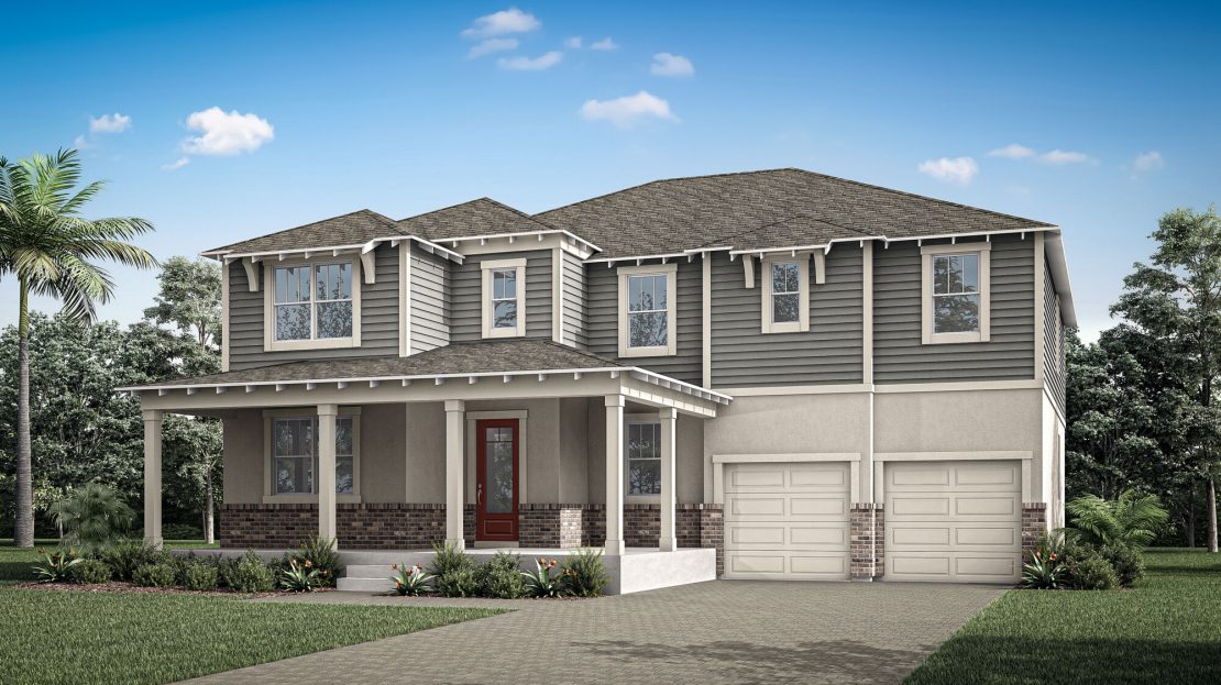 Great Basin Exterior floorplan Rainwood