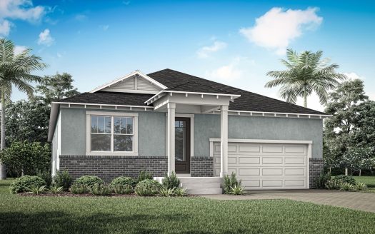 Pinnacle Exterior floorplan Rainwood