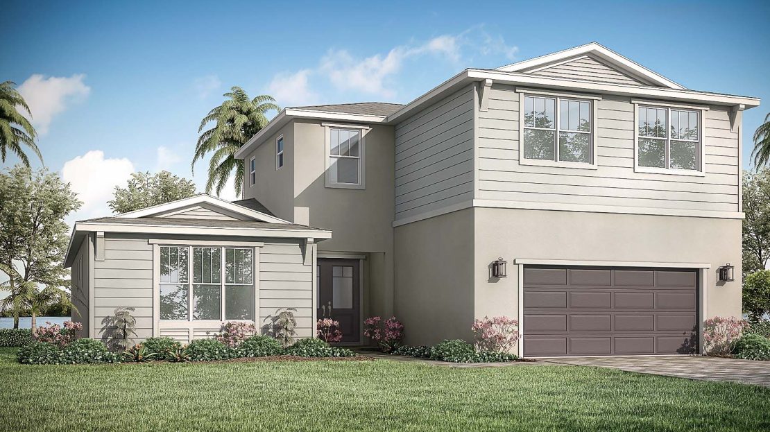 Rowan Exterior floorplan Tradition - Kenley