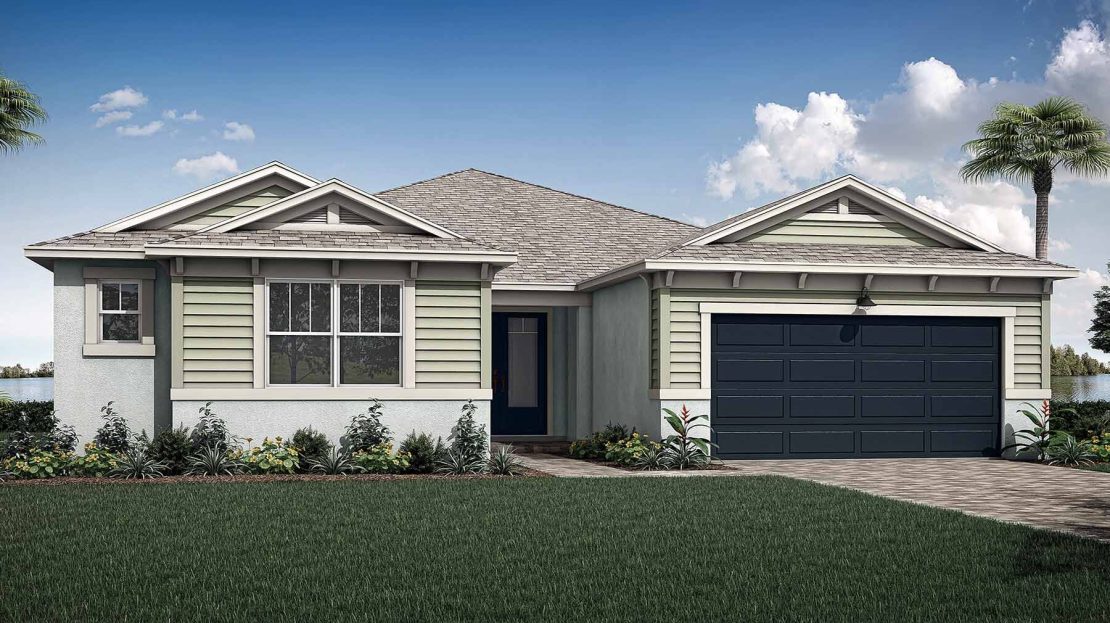 Biscayne Bay Exterior floorplan Tradition - Cadence