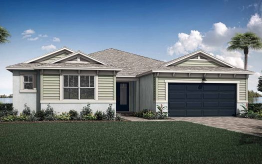 Biscayne Bay Exterior floorplan Tradition - Cadence