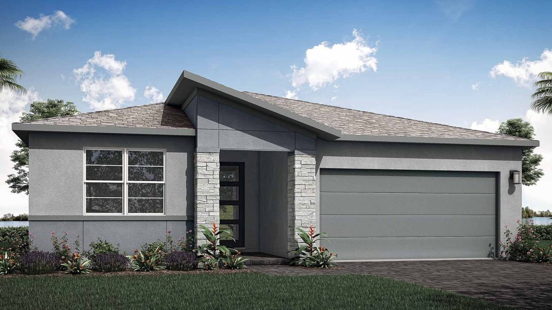 Caledon Single Family Homes floorplan Tradition - Cadence