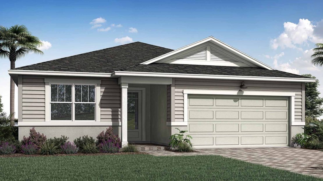 Cascades Exterior floorplan Tradition - Cadence