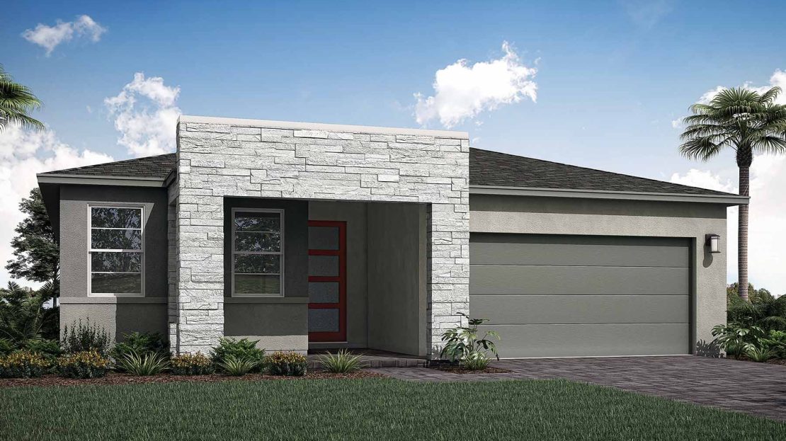 Cascades Single Family Homes floorplan Tradition - Cadence