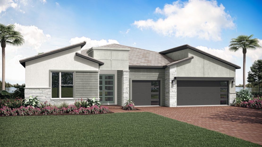 Grand Single Family Homes floorplan Tradition - Seville