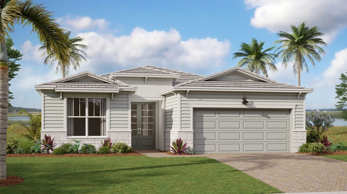 Clarion Exterior floorplan Tradition - Telaro