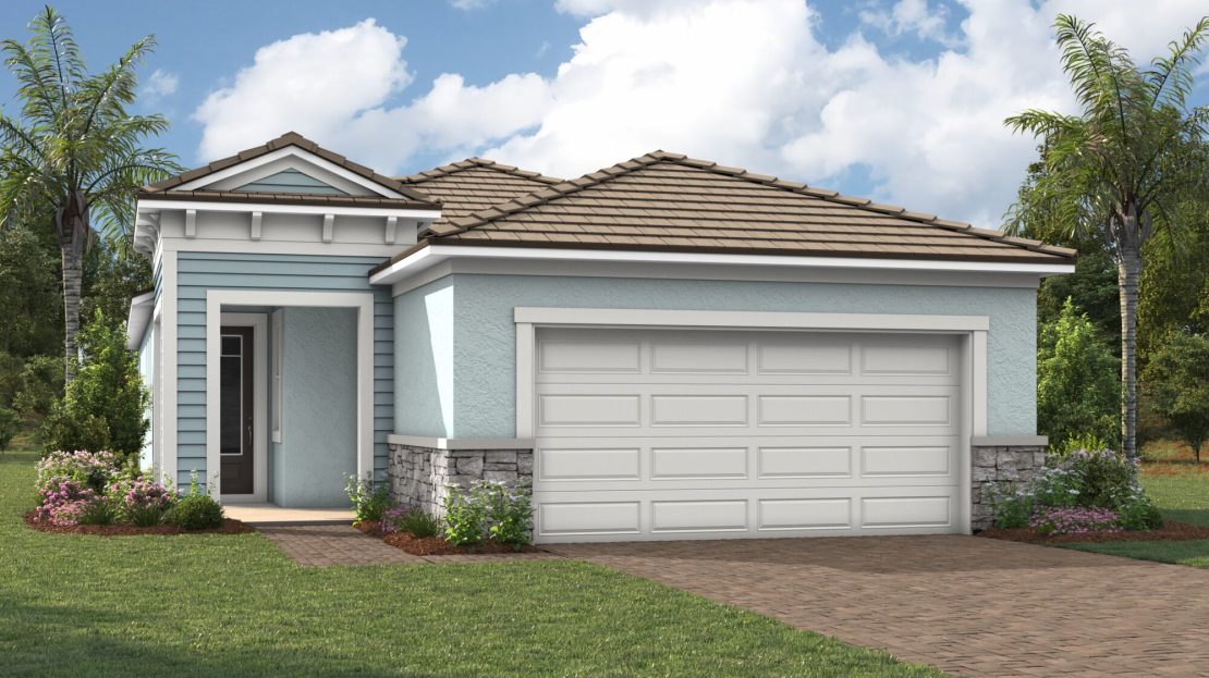 Coral Exterior floorplan Brightmore at Wellen Park