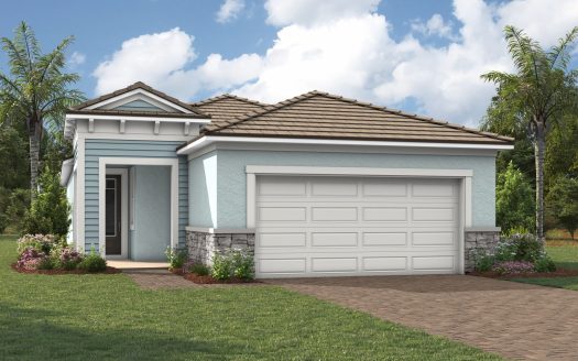 Coral Exterior floorplan Brightmore at Wellen Park