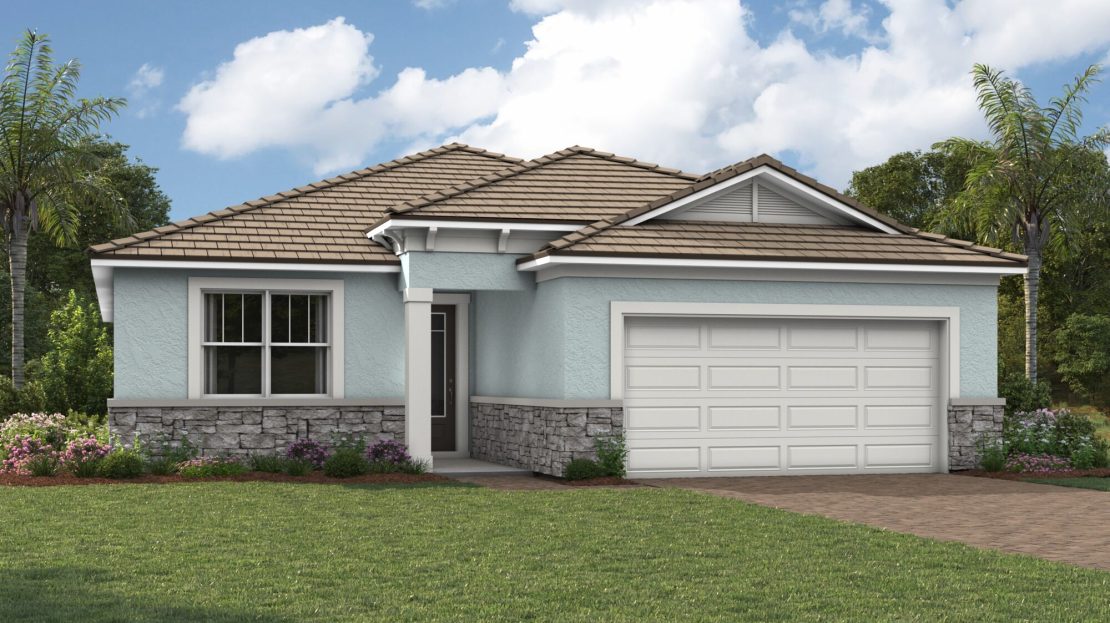 Villas floorplan Brightmore at Wellen Park
