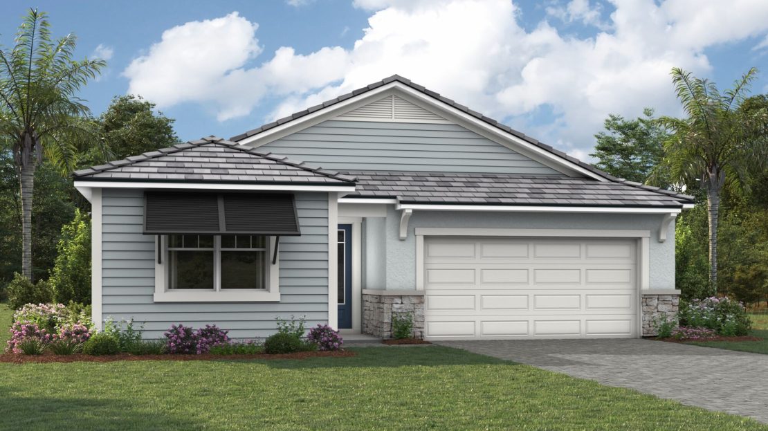 Sage Exterior floorplan Brightmore at Wellen Park