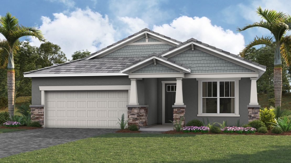 Dayspring Single Family Homes floorplan Sunstone Lakeside at Wellen Park
