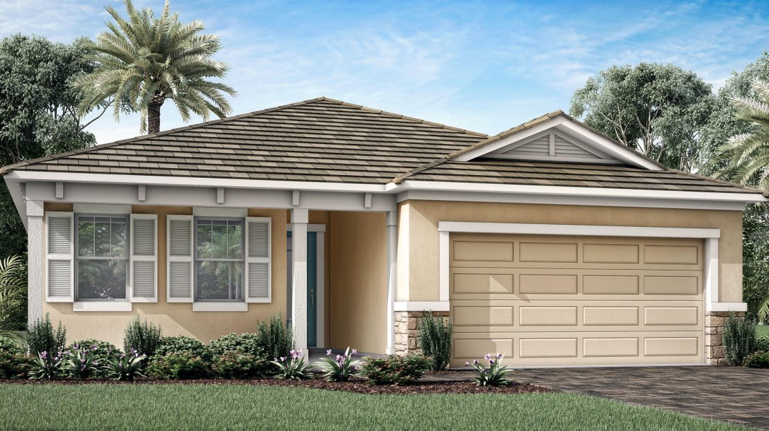 Gateway II Exterior floorplan Sunstone Lakeside at Wellen Park