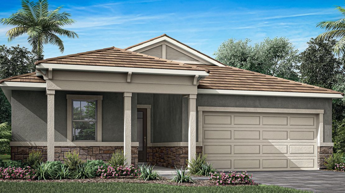 Glades Exterior floorplan Sunstone at Wellen Park