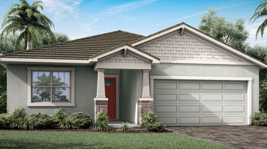 Glades II Single Family Homes floorplan Sunstone Lakeside at Wellen Park