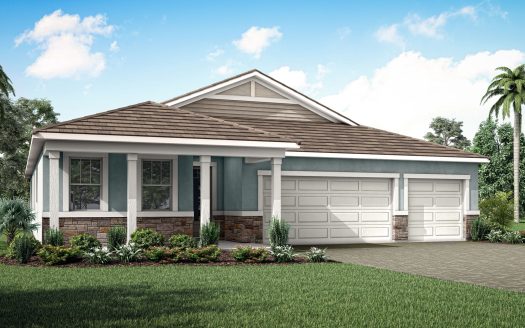Isle Royal Exterior floorplan Sunstone Lakeside at Wellen Park