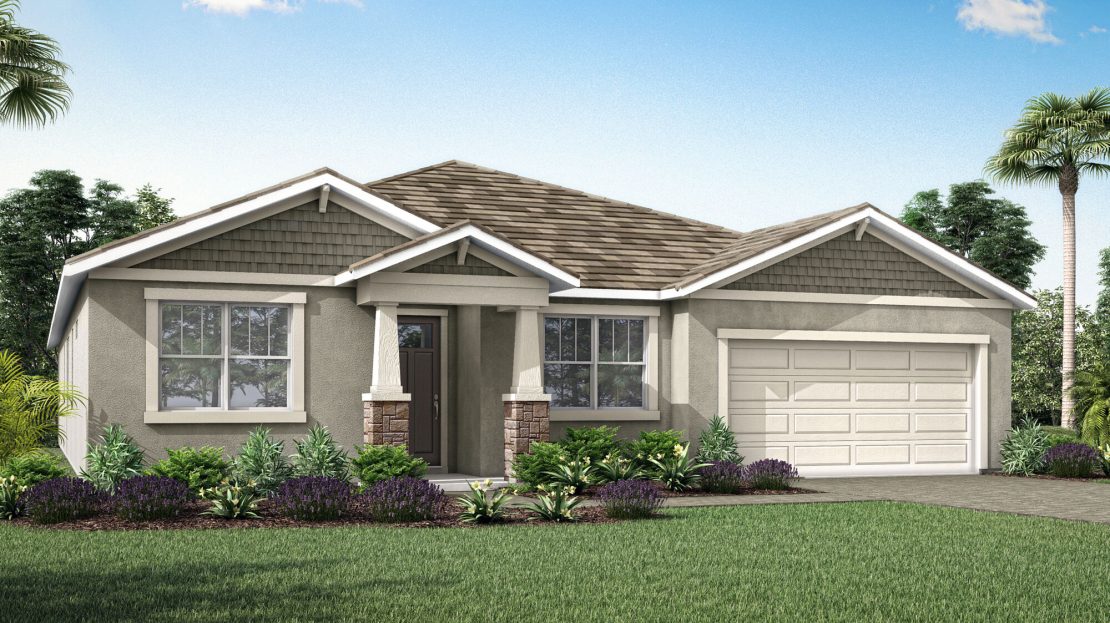 Red Rock Single Family Homes floorplan Sunstone Lakeside at Wellen Park
