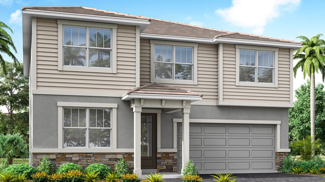 Shenandoah Exterior floorplan Sunstone Lakeside at Wellen Park