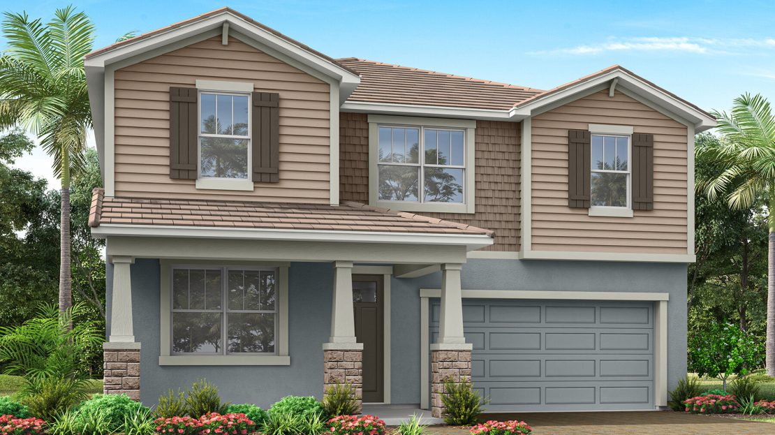 Shenandoah Single Family Homes floorplan Sunstone Lakeside at Wellen Park