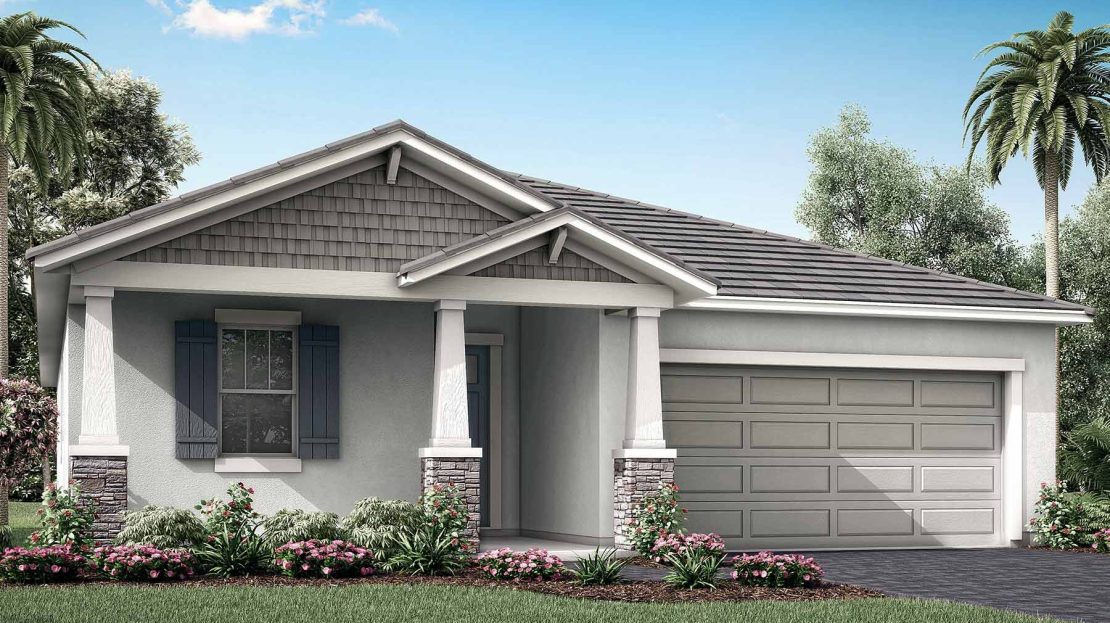 Attached Homes floorplan Sunstone at Wellen Park