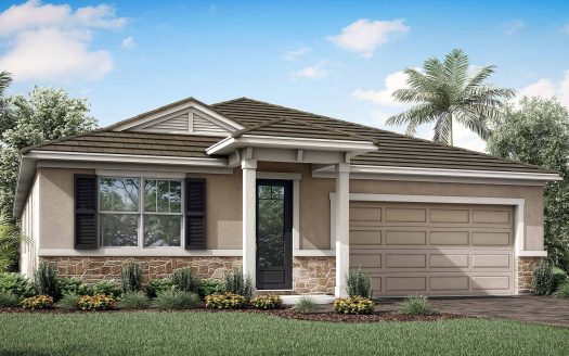 Pinnacle Exterior floorplan Sunstone at Wellen Park