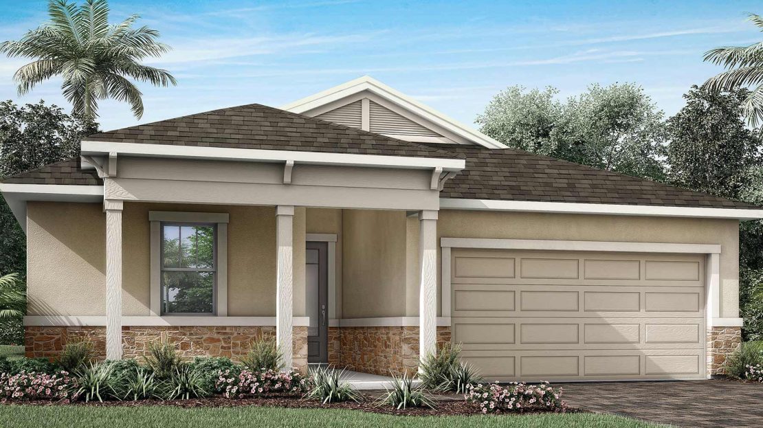 Glades Exterior floorplan Windwater