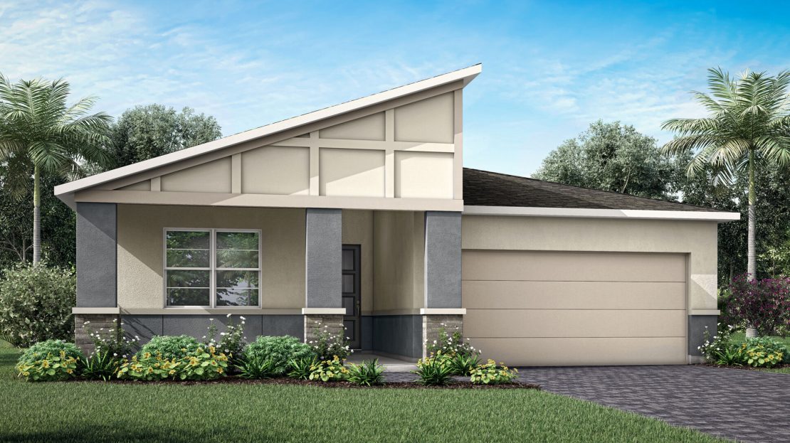 Glades Single Family Homes floorplan Windwater