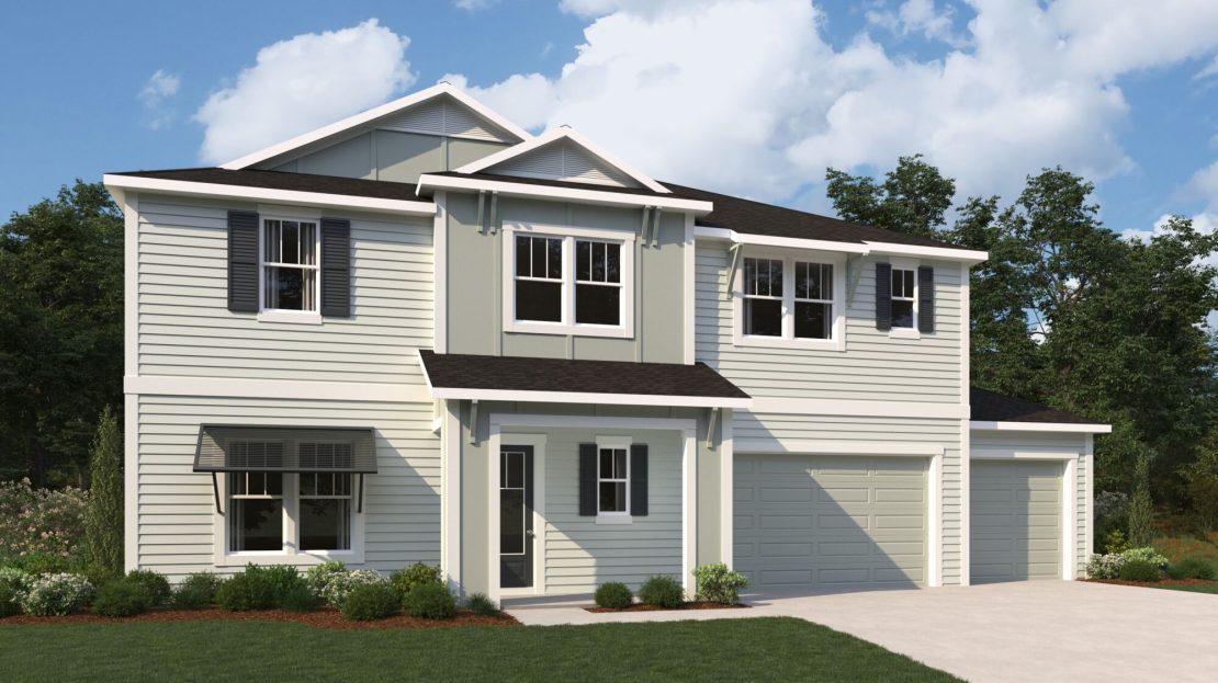 Ruby Exterior floorplan RiverTown - Springs