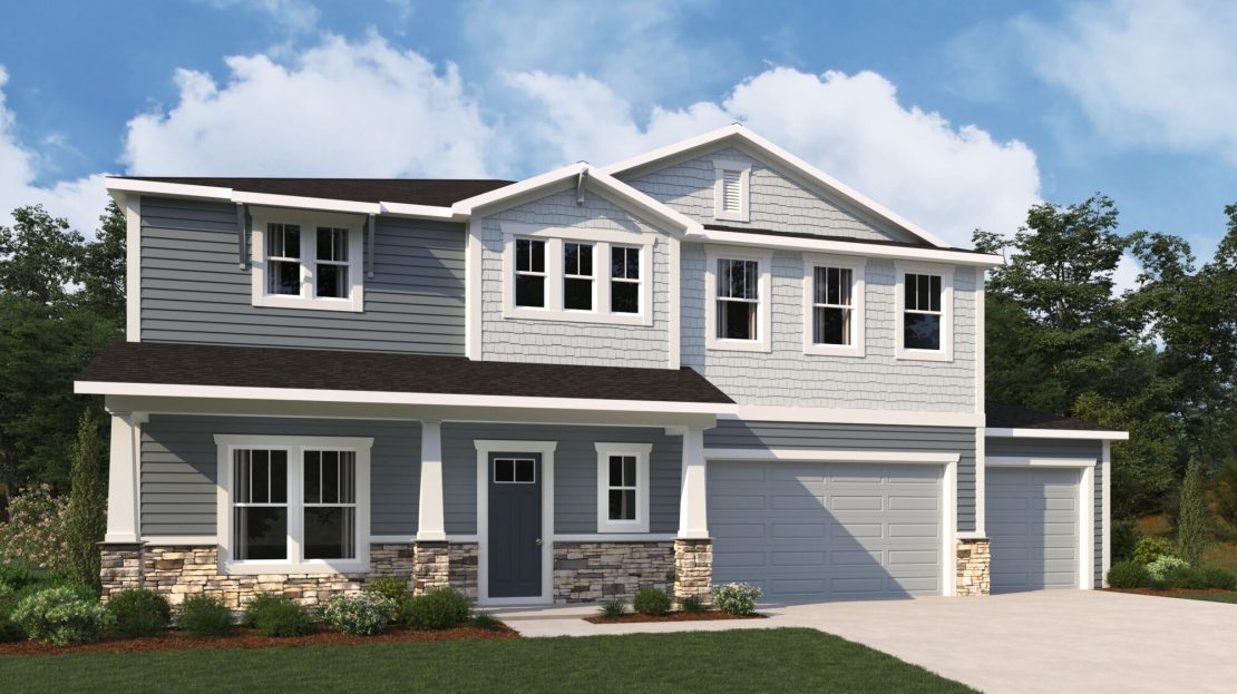 Ruby Single Family Homes floorplan RiverTown - Springs