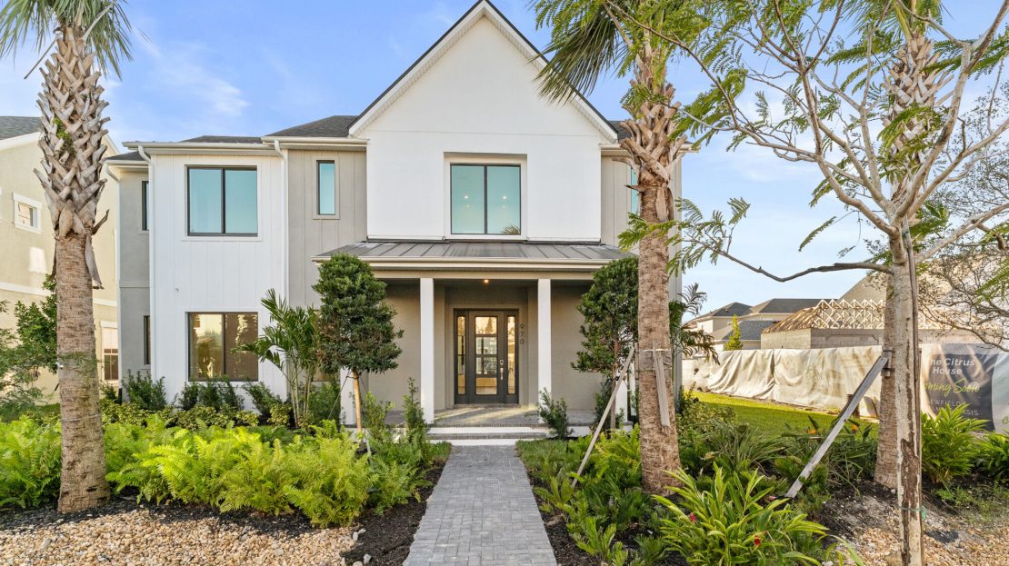 Cape Single Family Homes floorplan Newfield - Rosette Park