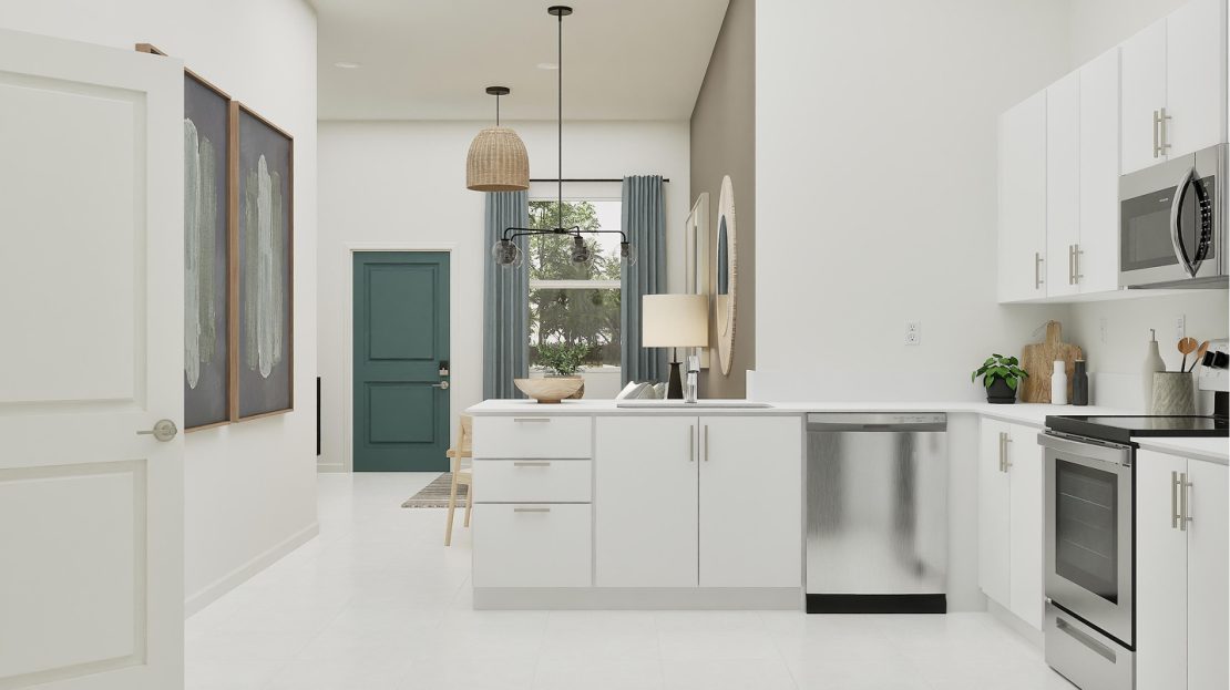 Camden model in Miami