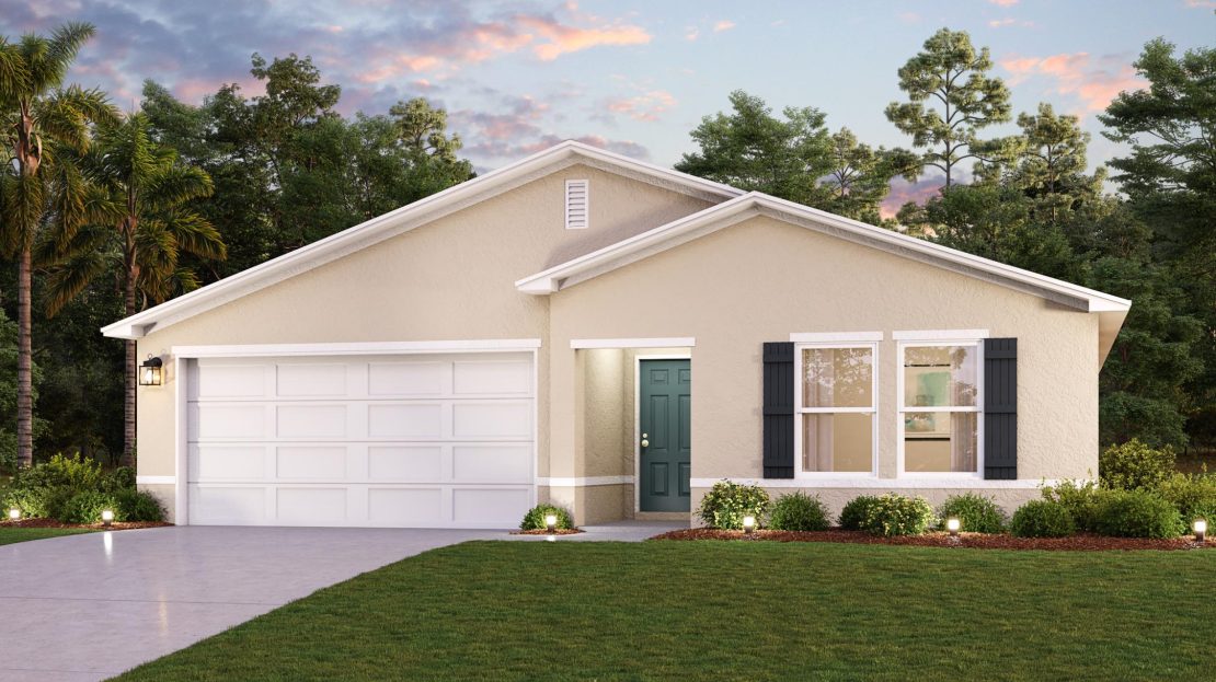 Braselton Exterior floorplan