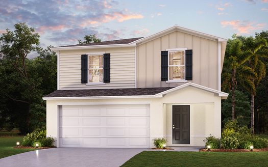 Lynford Exterior floorplan