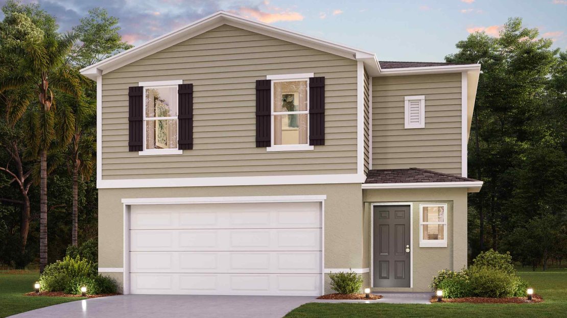 Mayfield Exterior floorplan