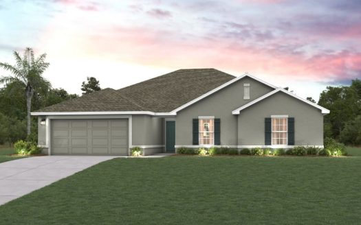 Ocala Exterior floorplan