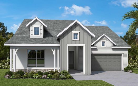 The Windmore Exterior floorplan