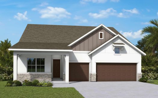 The Branard Exterior floorplan