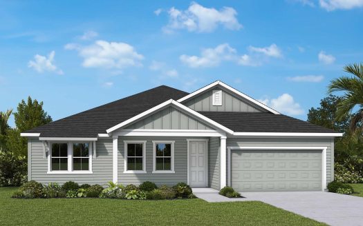 The Badell Exterior floorplan