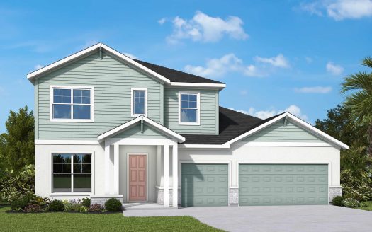 The Harrisburg Exterior floorplan