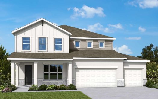 The Bradley Exterior floorplan