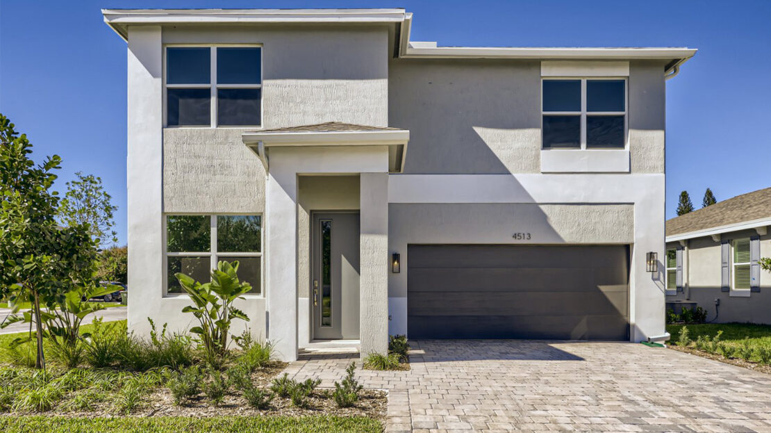 Parker Exterior floorplan